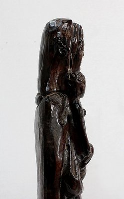 Large Sequoia Sculpture of Woman & Child-RVK-1004589