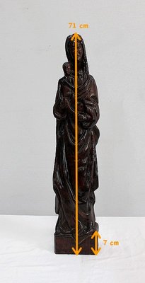 Large Sequoia Sculpture of Woman & Child-RVK-1004589