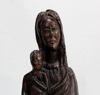 Large Sequoia Sculpture of Woman & Child-RVK-1004589