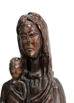 Large Sequoia Sculpture of Woman & Child-RVK-1004589