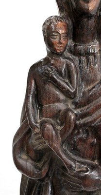 Large Sequoia Sculpture of Woman & Child-RVK-1004589