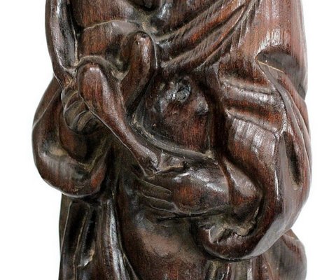 Large Sequoia Sculpture of Woman & Child-RVK-1004589