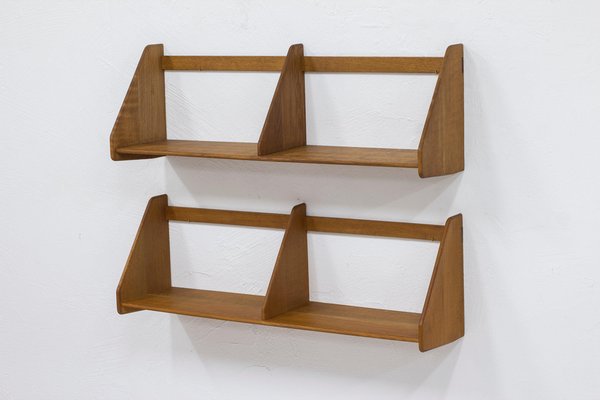 Large Shelves Ry21 by Hans J. Wegner, 1950s, Set of 2-KO-1793322