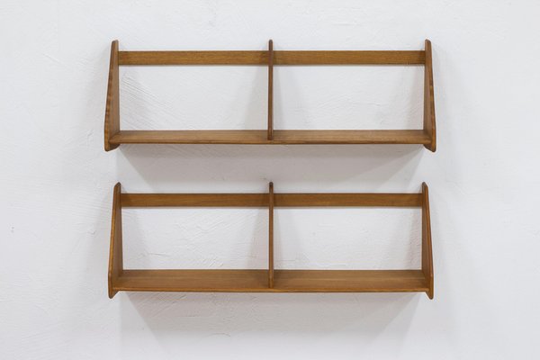 Large Shelves Ry21 by Hans J. Wegner, 1950s, Set of 2-KO-1793322