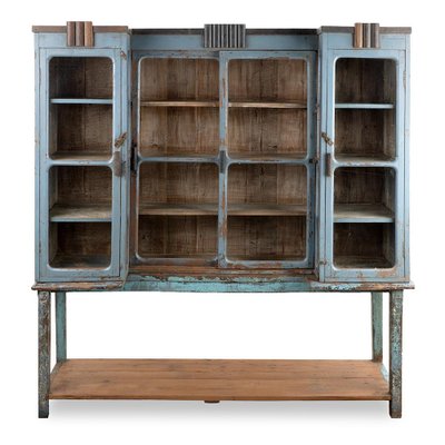 Large Showcase Cabinet in Wood-NQ-1805720