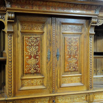 Large Sideboard by Bernhard Ludwig, Vienna, 1900s-KJP-1719698