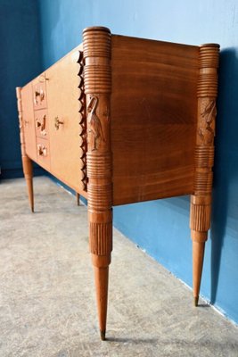 Large Sideboard by Pier Luigi Colli for Brothers Marelli, Italy, 1940s-AIU-1718662