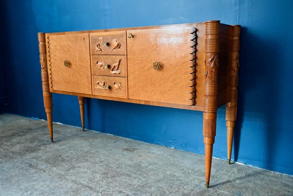 Large Sideboard by Pier Luigi Colli for Brothers Marelli, Italy, 1940s-AIU-1718662