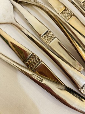 Large Silver Savoy Cutlery Set from Robbe & Berking, 1970s, Set of 97-RZY-1751980