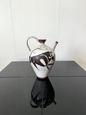 Large Single-Handle Vase by Guido Gambone, Italy, 1950s-NWG-2041047