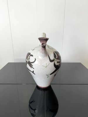 Large Single-Handle Vase by Guido Gambone, Italy, 1950s-NWG-2041047