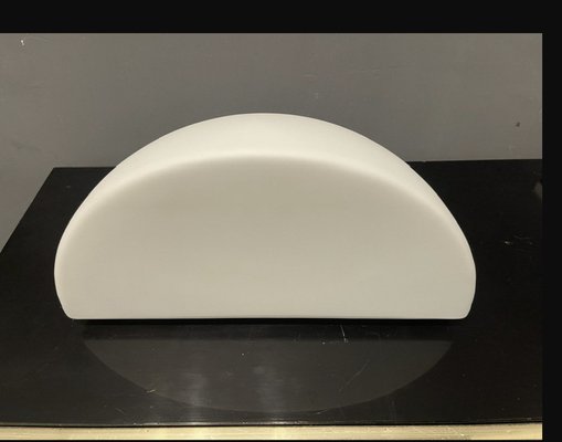 Large Single Opaline Glass Sconce, 1980s-JJC-1734189