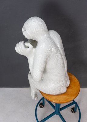 Large Sitting Chimpanzee Playing the Panpipes, 1974-GCG-645794