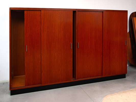 Large Sliding Doors Cabinet or Sideboard attributed to Alfred Hendrickx for Belform, 1960s-KL-1780871