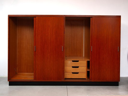 Large Sliding Doors Cabinet or Sideboard attributed to Alfred Hendrickx for Belform, 1960s-KL-1780871