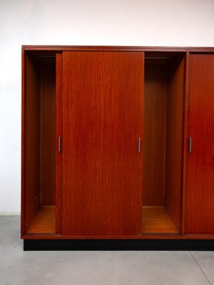 Large Sliding Doors Cabinet or Sideboard attributed to Alfred Hendrickx for Belform, 1960s-KL-1780871