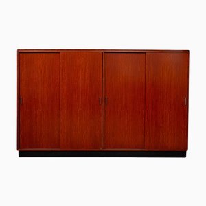 Large Sliding Doors Cabinet or Sideboard attributed to Alfred Hendrickx for Belform, 1960s-KL-1780871