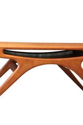 Large Smile Coffee Table in Teak by Johannes Andersen for CFC Silkeborg, 1960s-BPJ-1397032