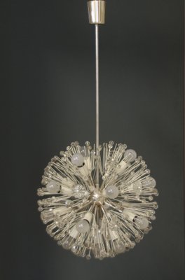 Large Snowball Silvered Ceiling Lamp by Emil Stejnar for Rupert Nikoll, 1950s-SY-1115003