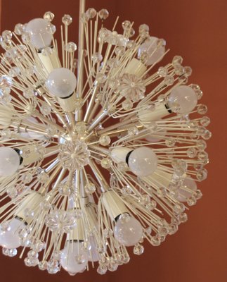 Large Snowball Silvered Ceiling Lamp by Emil Stejnar for Rupert Nikoll, 1950s-SY-1115003