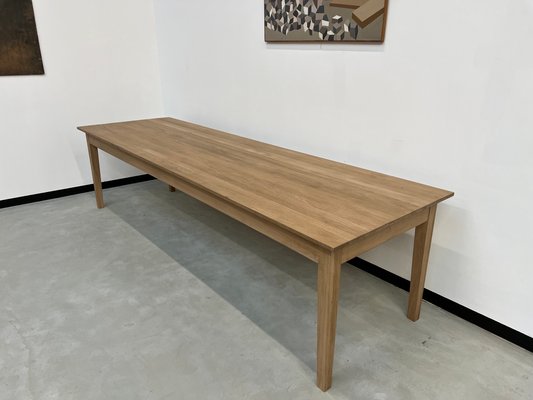 Large Solid Ash Farm Table-WKI-1078916