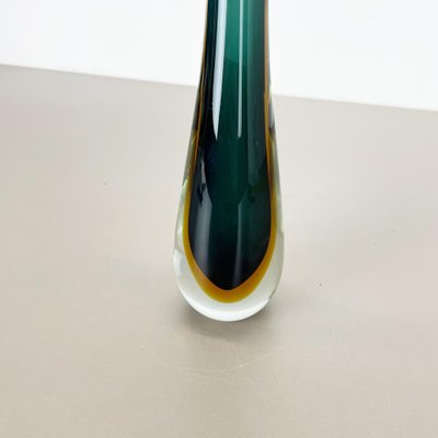 Large Sommerso Murano Glass Vase Attributed to Flavio Poli, Italy, 1970s-QZ-1053213