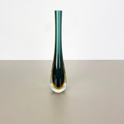 Large Sommerso Murano Glass Vase Attributed to Flavio Poli, Italy, 1970s-QZ-1053213