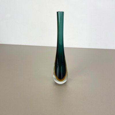 Large Sommerso Murano Glass Vase Attributed to Flavio Poli, Italy, 1970s-QZ-1053213