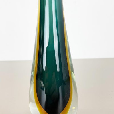 Large Sommerso Murano Glass Vase Attributed to Flavio Poli, Italy, 1970s-QZ-1053213