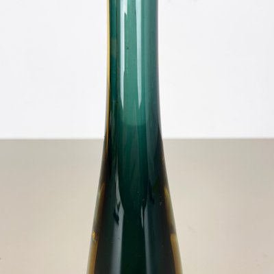 Large Sommerso Murano Glass Vase Attributed to Flavio Poli, Italy, 1970s-QZ-1053213