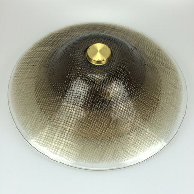 Large Space Age Ceiling Lamp in Glass from Peill & Putzler, 1970s-EJL-1139006