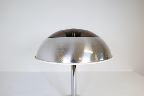 Large Space Age Chrome Table Lamp from Fagerhults, Sweden, 1970s-UYK-1321084