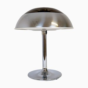 Large Space Age Chrome Table Lamp from Fagerhults, Sweden, 1970s-UYK-1321084