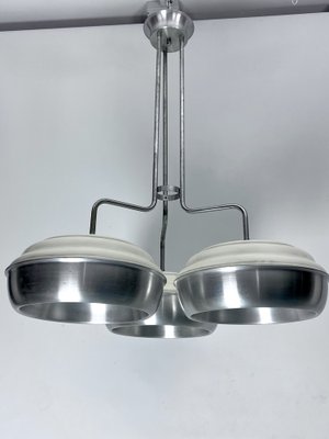 Large Space Age Metal and Plastic Ceiling Light from Studioluce, Italy, 1970s-OT-1718570