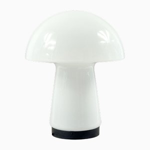 Large Space Age Mushroom-Shaped Glass Table Lamp from Limburg, Germany, 1970s-BMM-1735572