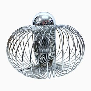 Large Space Age Spiral Table Lamp in Chrome, 1960s-AET-2040595