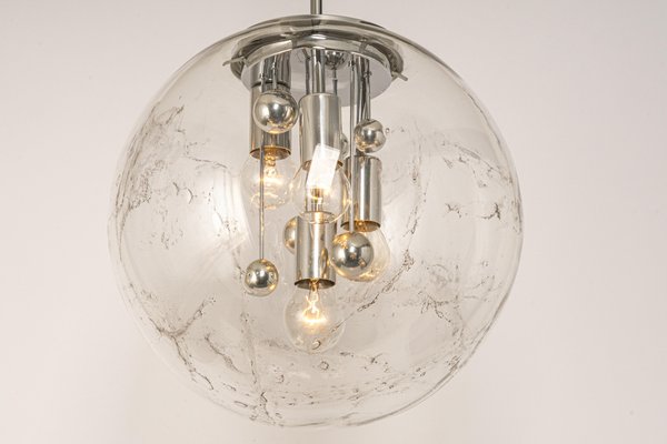 Large Sputnik Big Ball Pendant by Doria, Germany, 1970s-UGR-1105162