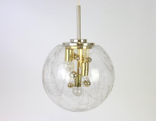 Large Sputnik Big Ball Pendant from Doria, Germany, 1970s-UGR-1085735