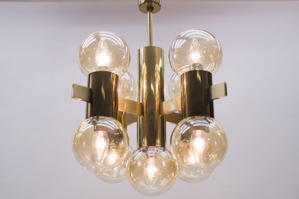 Large Sputnik Ceiling Lamp from Hans-Agne Jakobsson AB Markaryd, 1960s-KQB-730353