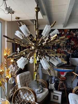 Large Sputnik Chandelier, 1970s-RHZ-2027812