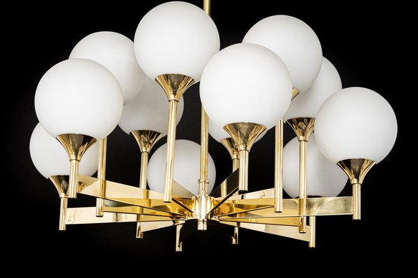 Large Sputnik Chandelier by Kaiser, Germany, 1970s-UGR-1085436