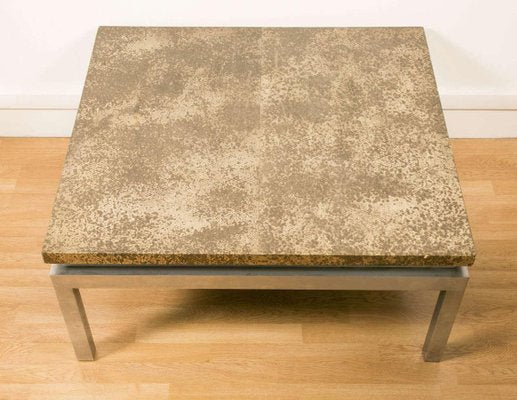 Large Square Coffee Table, 1970s-YXM-896917