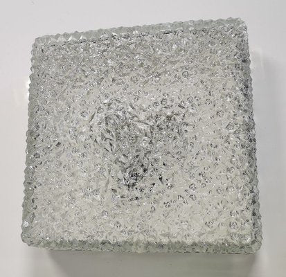 Large Square DC 375 60 Sconce from Holophane, 1960s-PHZ-627333