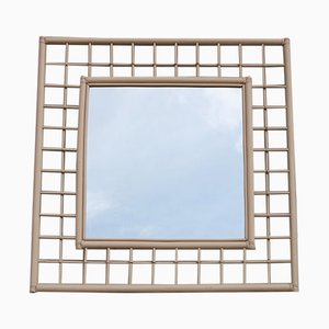 Large Square Mirror from Vivai del Sud Italia, 1970s-EH-866299