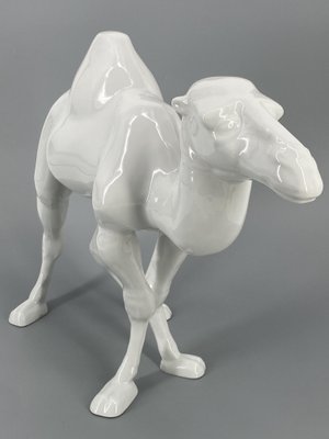 Large Standing Figure of a Dromedary in Porcelain by Goebel, Germany, 1980s-CZ-2018300