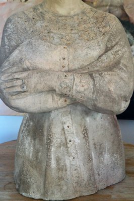 Large Statue of a Woman, France, 1960s, Earthenware-DVX-1324904