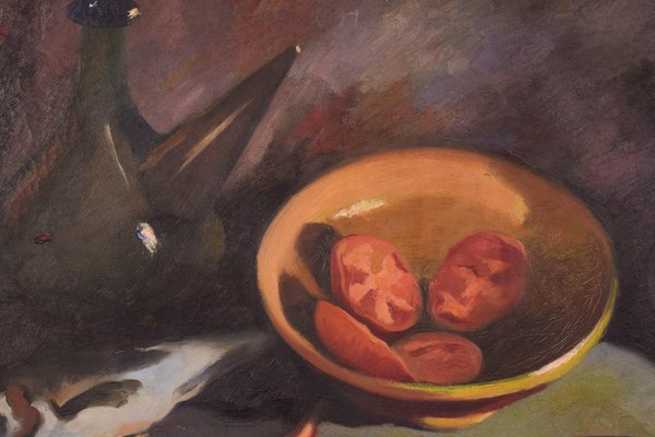 Large Still Life, Study of Fish and Oysters, 1944, Oil on Canvas-AOI-1115636