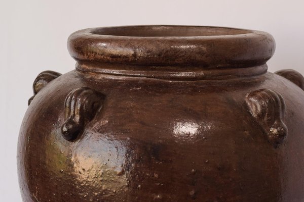 Large Stoneware Pot-AOI-1350939