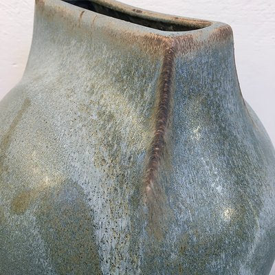 Large Stoneware Vase by Franco Bucci for Laboratorio Pesaro, Italy, 1970s-BVG-973253