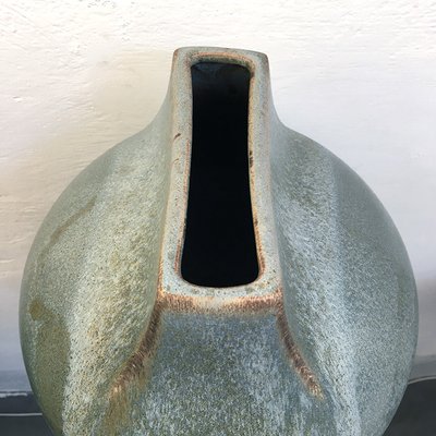 Large Stoneware Vase by Franco Bucci for Laboratorio Pesaro, Italy, 1970s-BVG-973253